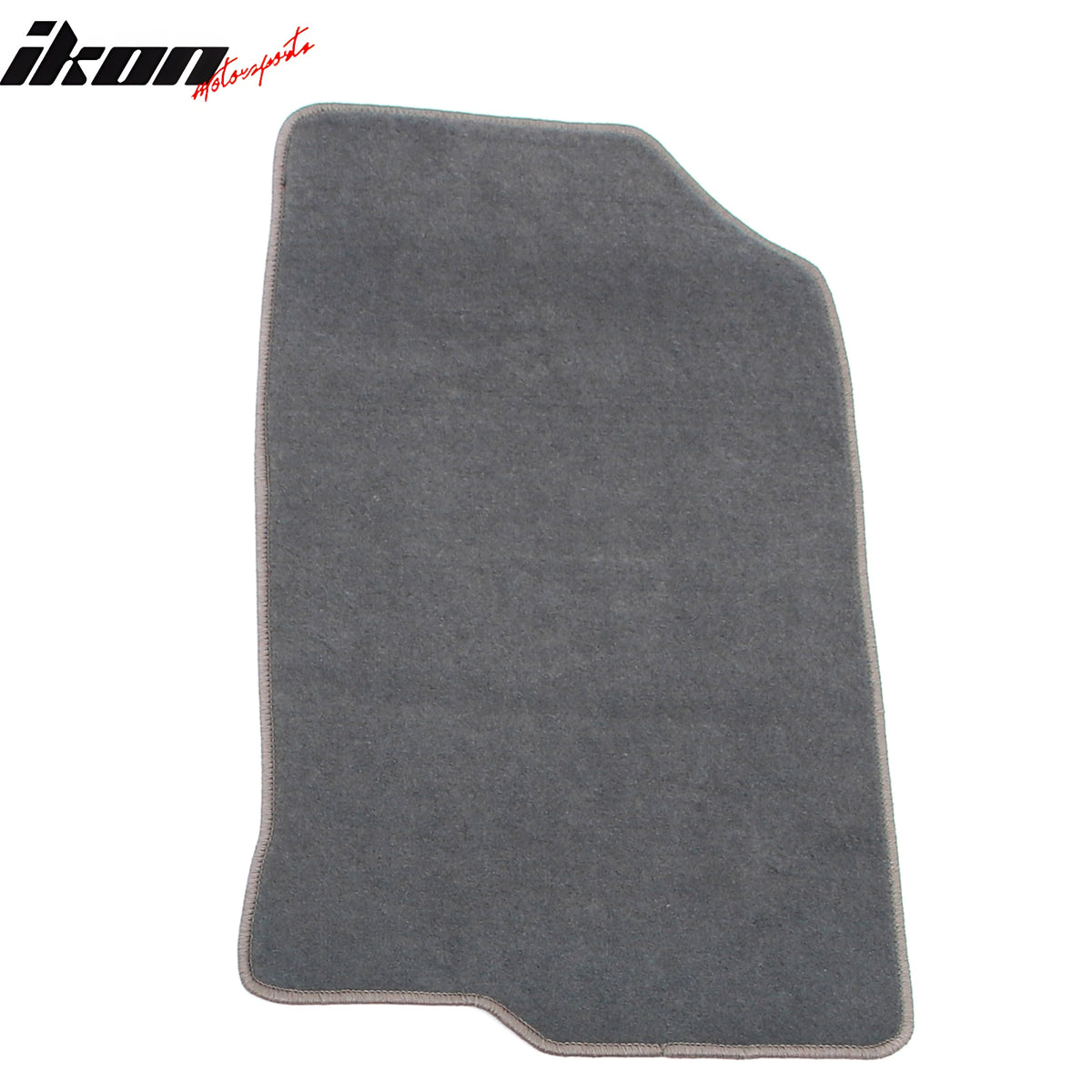 Fits 08-12 Honda Accord Floor Mats Nylon Gray Non-Slip Auto Carpets 4PC Set