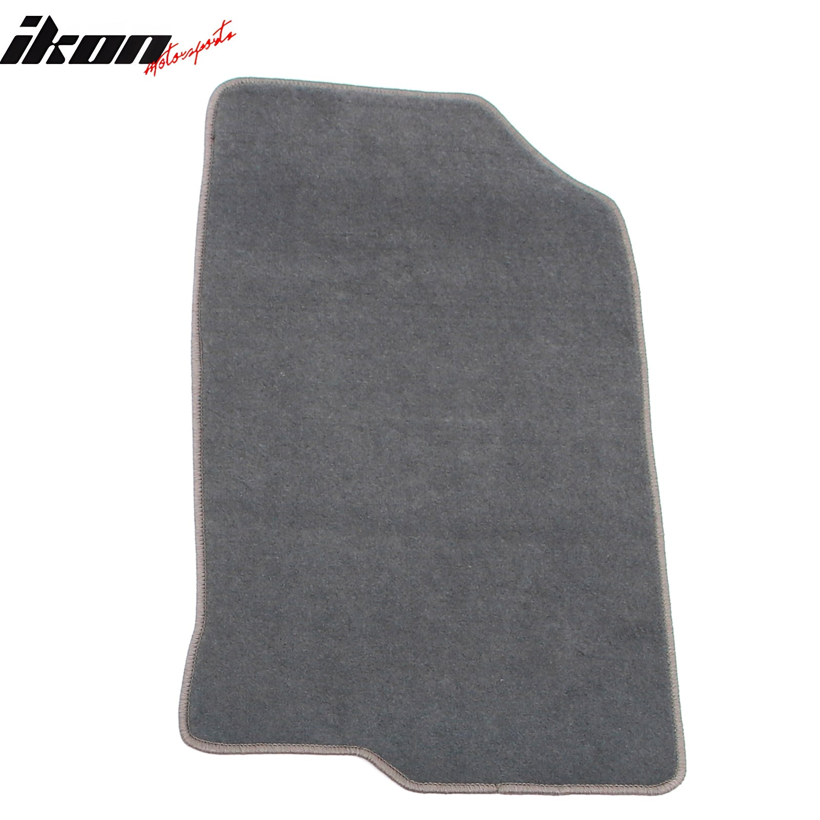 Fits 08-12 Honda Accord Floor Mats Nylon Gray Non-Slip Auto Carpets 4PC Set