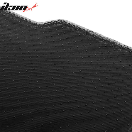 Fits 08-12 Honda Accord Floor Mats Nylon Gray Non-Slip Auto Carpets 4PC Set