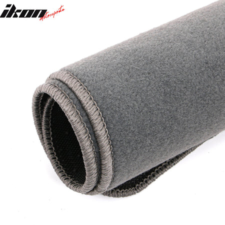 Fits 08-12 Honda Accord Floor Mats Nylon Gray Non-Slip Auto Carpets 4PC Set