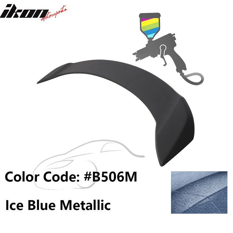 2008 - 2012 Honda Accord 4 - Door OE Trunk Spoiler Lip ABSPainted B506M Ice Blue MetallicIkon Motorsports