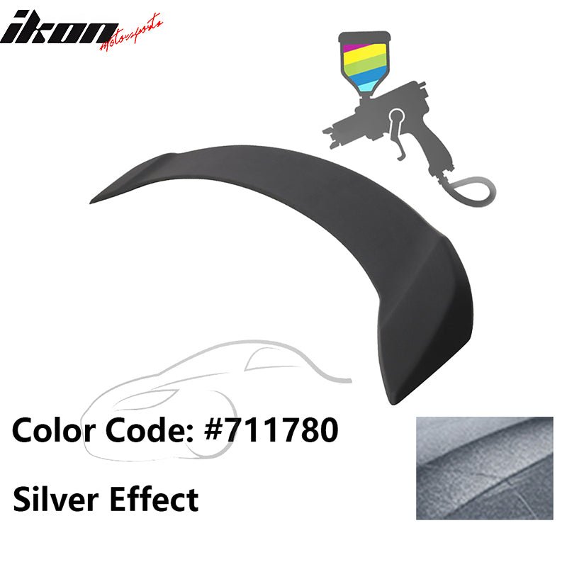 2008 - 2012 Honda Accord 4 - Door OE Trunk Spoiler Lip ABSPainted 711780 Silver EffectIkon Motorsports