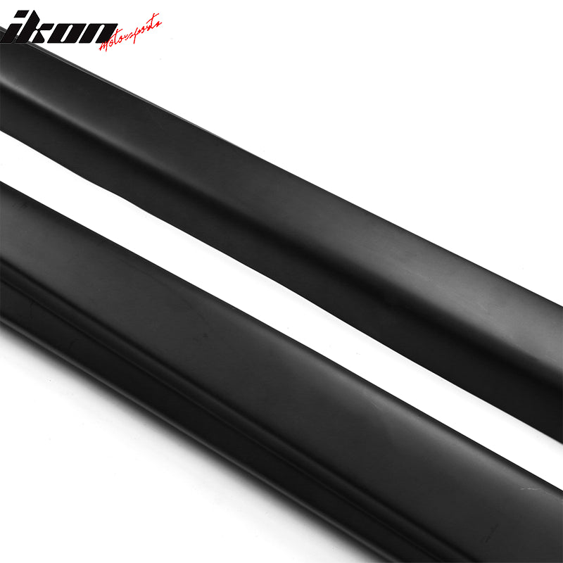 Fits 08-12 Honda Accord 4DR JDM Style Side Skirts PP Rocker Panel Extension 2PC