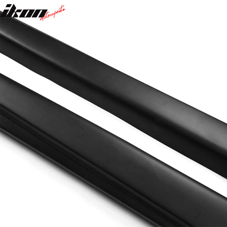 Fits 08-12 Honda Accord 4DR JDM Style Side Skirts PP Rocker Panel Extension 2PC