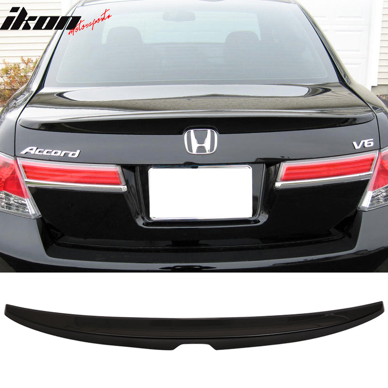 2008-2012 Honda Accord Sedan OE Painted #NH731P Black Trunk Spoiler