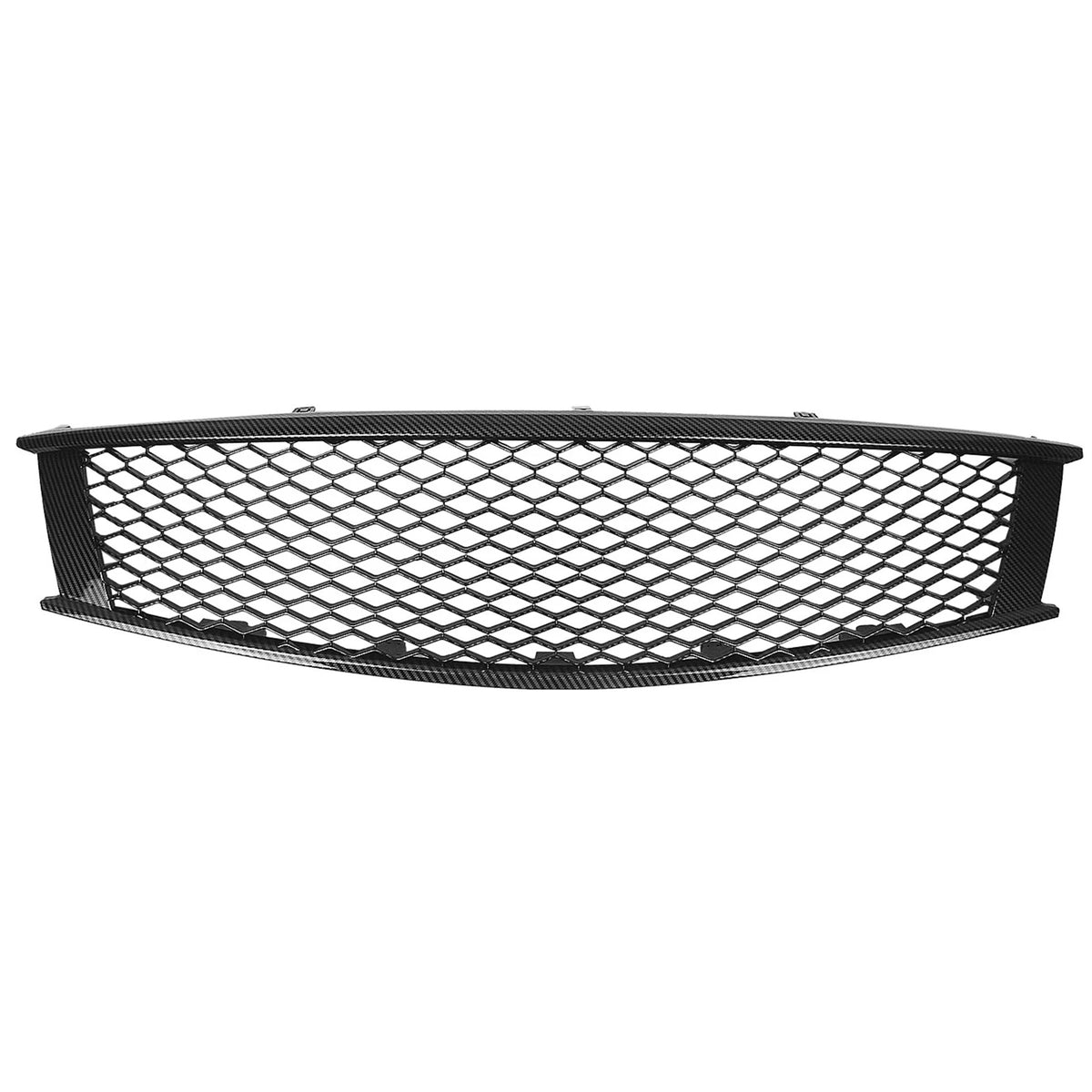Fits 08-15 Infiniti G37 Q60 Coupe Honeycomb Style Grille Carbon Fiber Print ABS