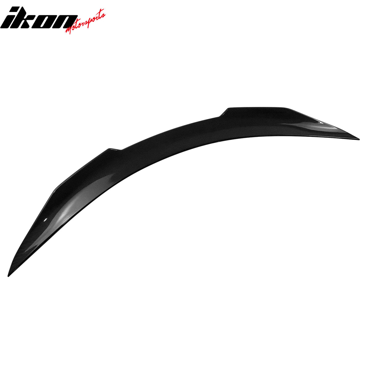 Fits 08-13 INFINITI G37 14-15 Q60 Trunk Spoiler Carbon Fiber Print PSM Style ABS