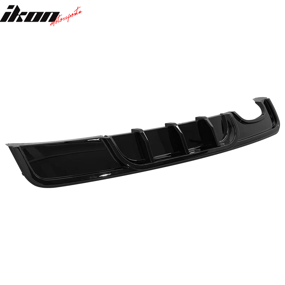 Fits 08-13 BMW 1-Series E82 E88 M Performance Rear Diffuser Lip ABS Gloss Black