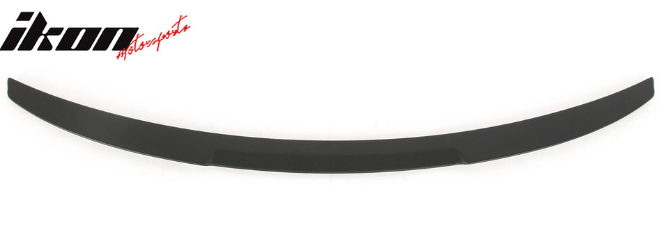 2008-2013 BMW E82 Coupe M Sport M4 Style Matte Black Rear Spoiler ABS