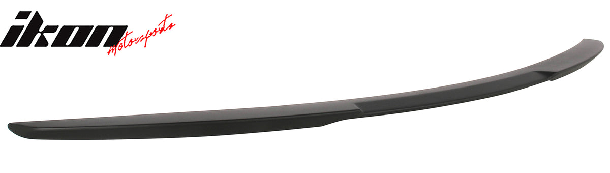 Fits 08-13 BMW E82 1-Series Coupe M4 Style Trunk Spoiler Wing Matte Black ABS