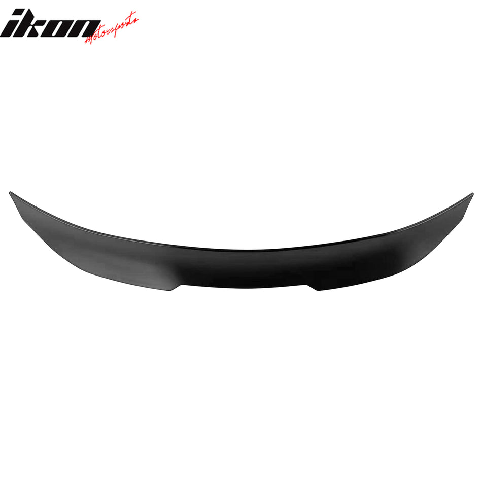 2008-2013 BMW E82 Coupe M Sport PSM Style Matte Black Rear Spoiler ABS