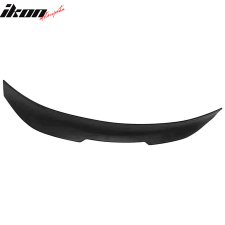 Fits 08-13 BMW E82 1-Series Coupe PSM Style Trunk Spoiler Wing Matte Black ABS