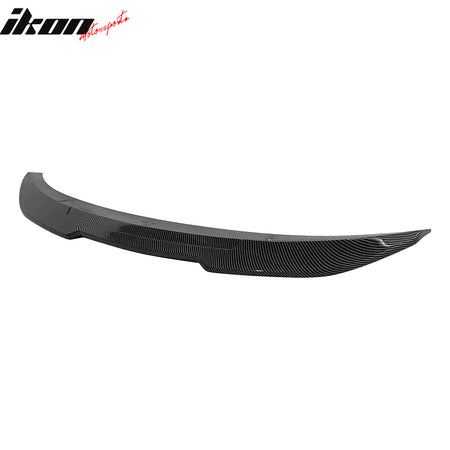Fits 08-13 BMW E82 1-Series Coupe PSM Style Trunk Spoiler Carbon Fiber Print ABS