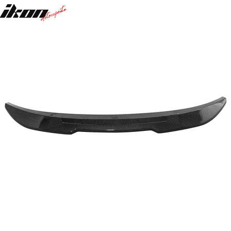 Fits 08-13 BMW E82 1-Series Coupe PSM Style Trunk Spoiler Carbon Fiber Print ABS