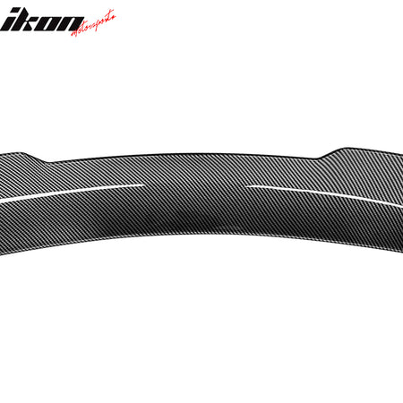 Fits 08-13 BMW E82 1-Series Coupe PSM Style Trunk Spoiler Carbon Fiber Print ABS