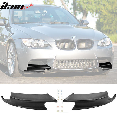 M Performance Style Front Bumper Lip Splitter Kit For BMW E90/E92/E93 M3 (2008-2013) - Black