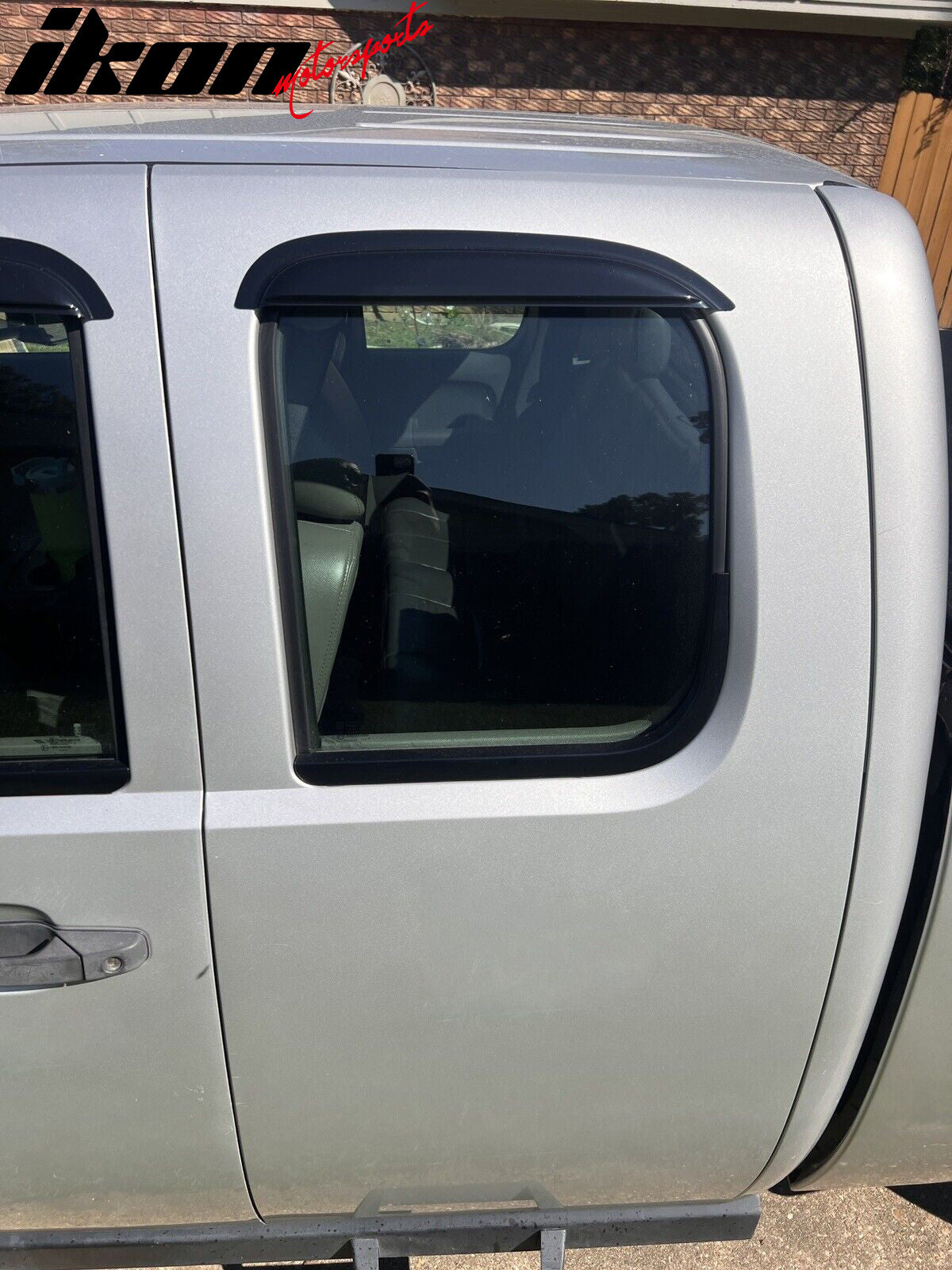For 2007-2014 Chevy Silverado GMC Sierra Extended Cab Window Visors Vent 4PCS