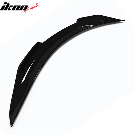 Fits 08-13 INFINITI G37 & 14-15 Q60 Trunk Spoiler Wing Gloss Black PSM Style ABS