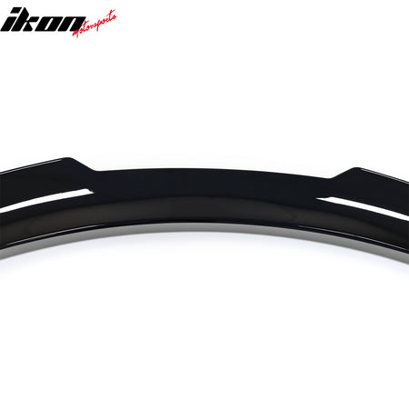 Fits 08-13 INFINITI G37 & 14-15 Q60 Trunk Spoiler Wing Gloss Black PSM Style ABS