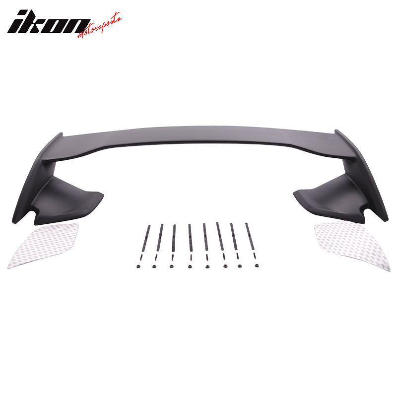 Fits 08-14 Subaru Impreza WRX STI Style Rear Trunk Spoiler OE Painted Color 3PCS