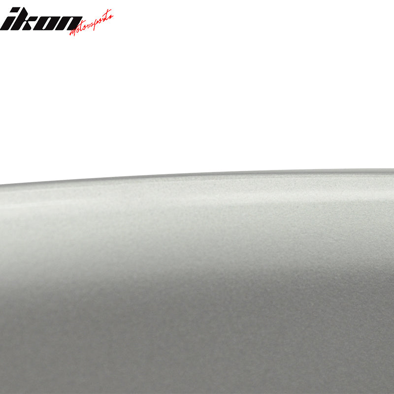 Fits 08-14 W204 Trunk Spoiler & Roof Wing Painted #744 Iridium Silver Metallic