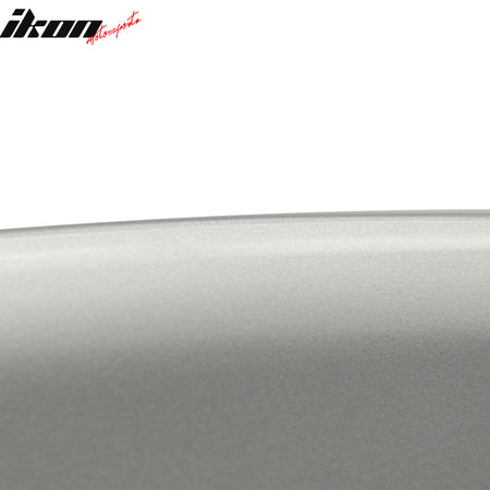 Fits 08-14 W204 Trunk Spoiler & Roof Wing Painted #744 Iridium Silver Metallic