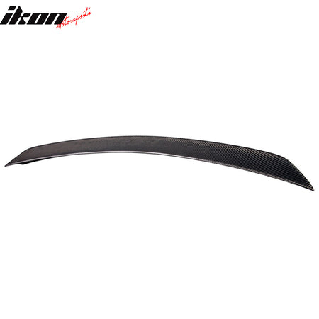 Fits 08-14 C-Class W204 Sedan Carbon Fiber OE Roof Wing & V Type Trunk Spoiler
