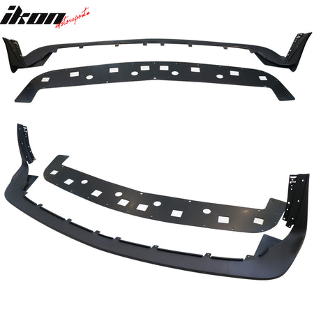 Fits 08-14 Challenger Front Bumper Cover + Demon Lip + Fender Flare + Headlights