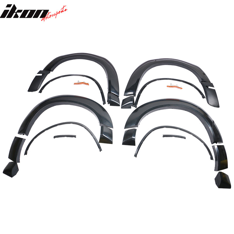 Fits 08-14 Challenger Front Rear Bumper w/ Lip + Demon Fender Flare +V3 Diffuser