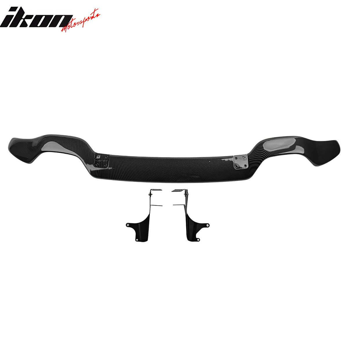 For 08-14 Subaru Impreza WRX 5DR STI Rear Bumper Lip Splitter Carbon Fiber Print