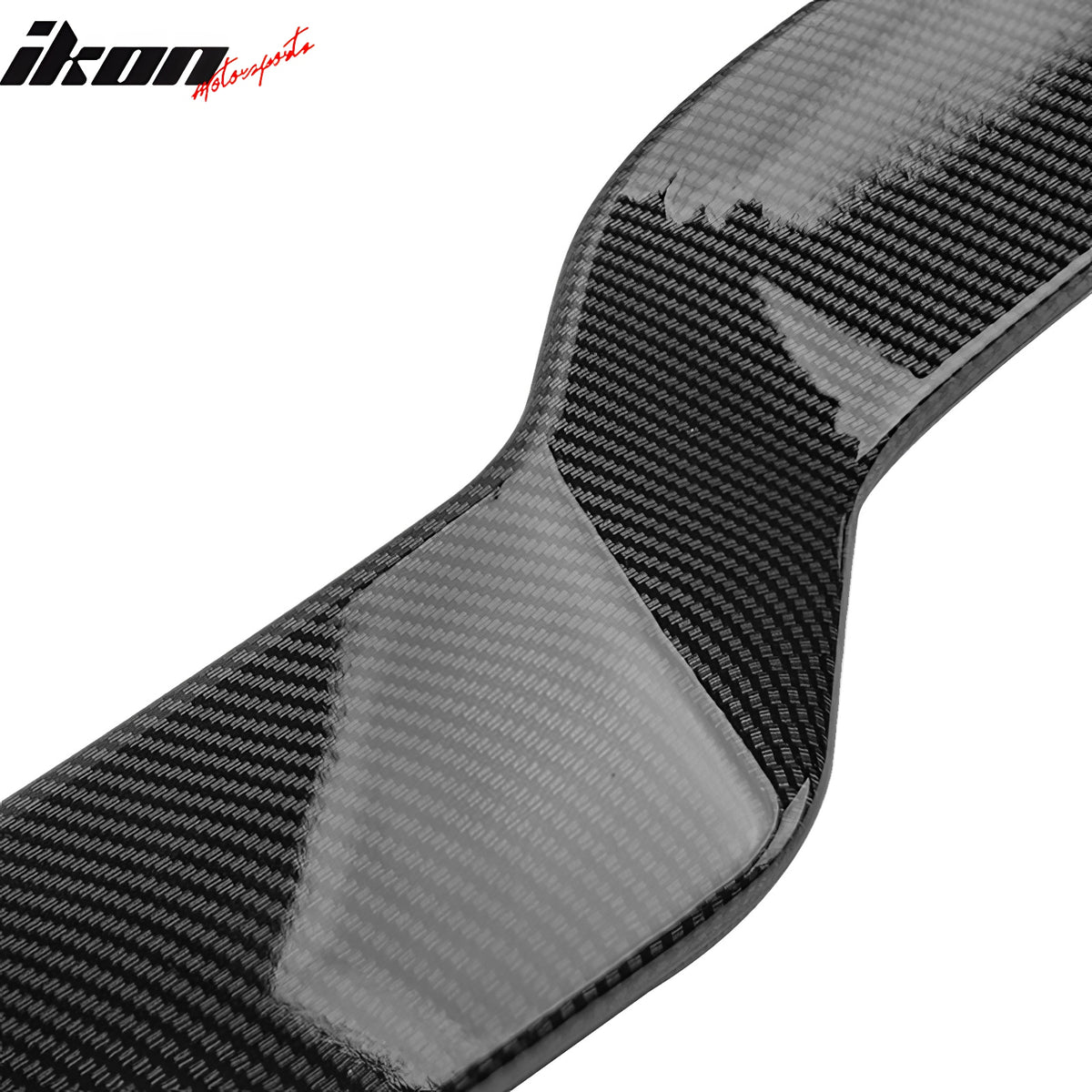 For 08-14 Subaru Impreza WRX 5DR STI Rear Bumper Lip Splitter Carbon Fiber Print