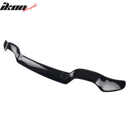 Fits 08-14 Subaru Impreza WRX 5DR STI Rear Bumper Lip Protector Gloss Black ABS