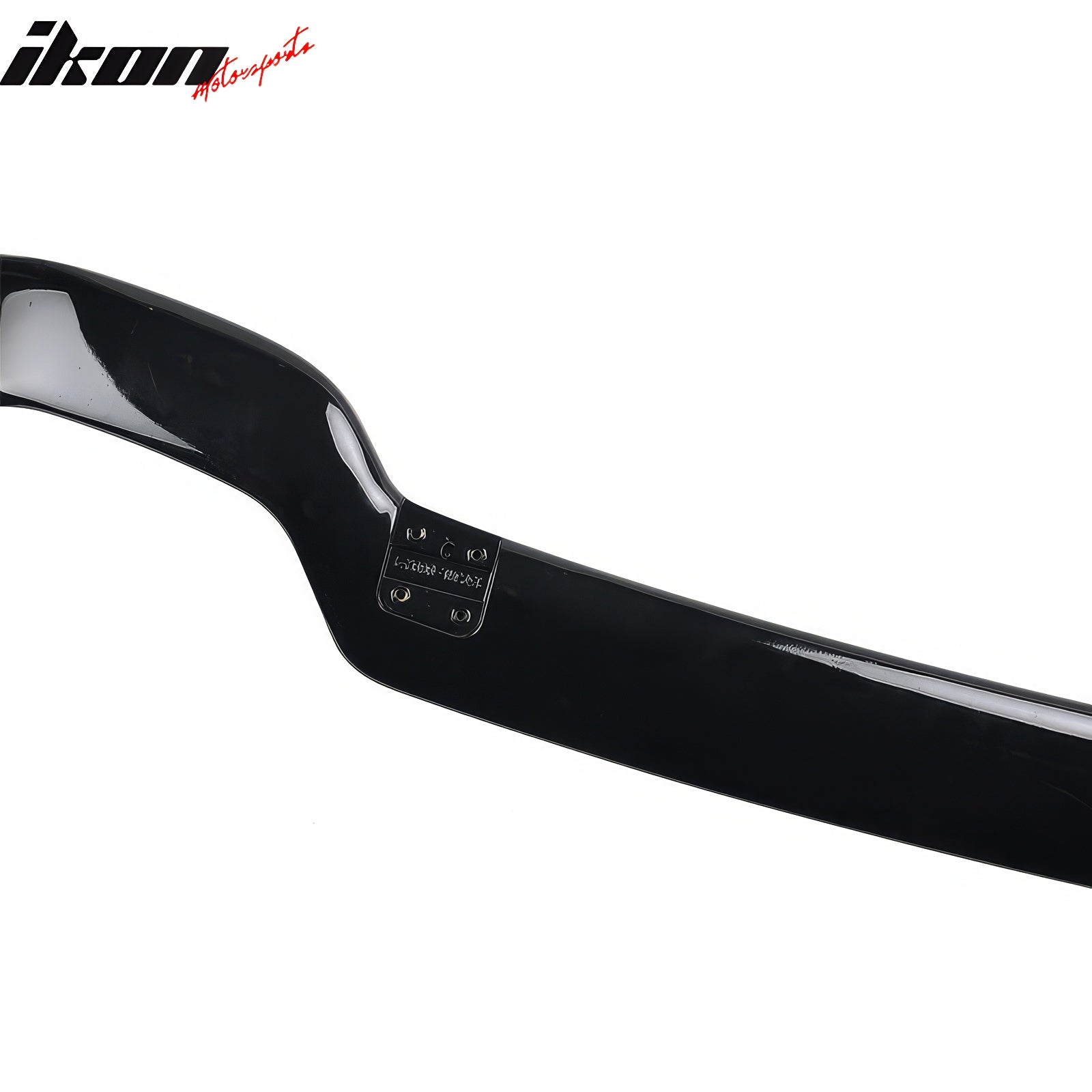Fits 08-14 Subaru Impreza WRX 5DR STI Rear Bumper Lip Protector Gloss Black ABS