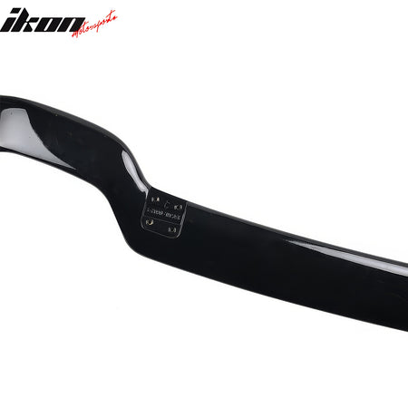 Fits 08-14 Subaru Impreza WRX 5DR STI Rear Bumper Lip Protector Gloss Black ABS