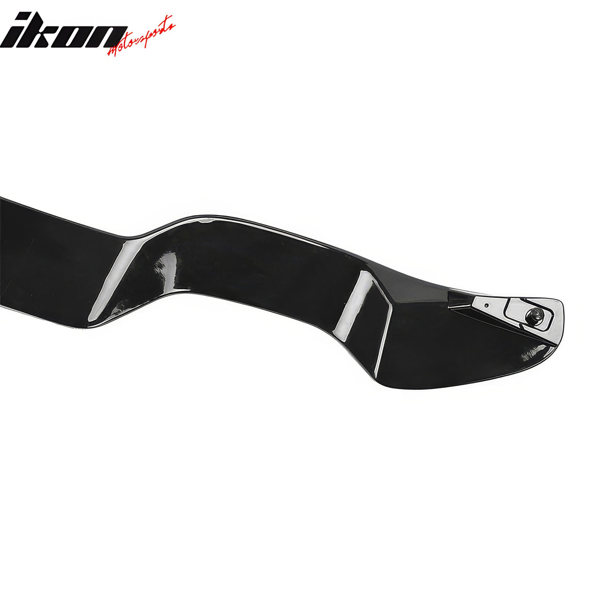 Fits 08-14 Subaru Impreza WRX 5DR STI Rear Bumper Lip Protector Gloss Black ABS