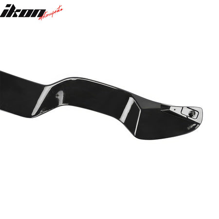 Fits 08-14 Subaru Impreza WRX 5DR STI Rear Bumper Lip Protector Gloss Black ABS