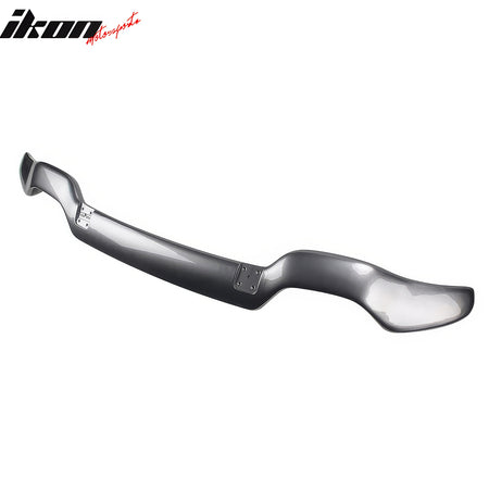 IKON MOTORSPORTS Rear Diffuser, Compatible with 2008-2014 Subaru Impreza WRX STI 5Dr, STI Style Gray ABS Rear Bumper Valance Spoiler, Air Dam Chin Splitter Molding