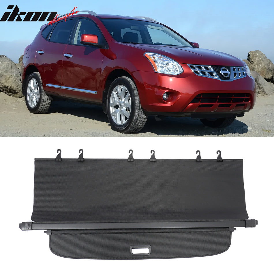 2008-2015 Nissan Rogue & Select Carbon Fiber Texture Rear Trunk Cargo Cover