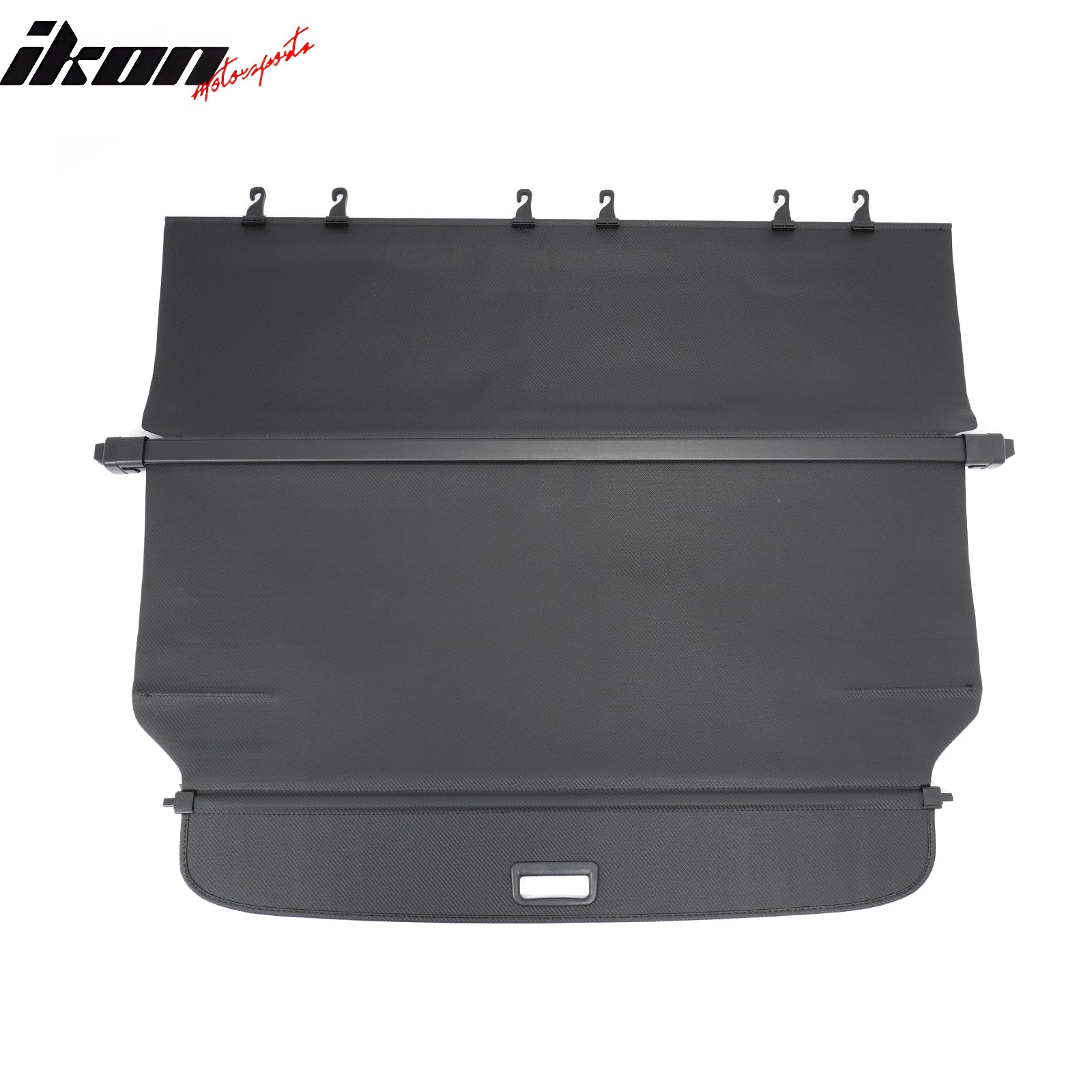 Fits 08-15 Nissan Rogue & Select Retractable Cargo Cover Carbon Fiber Texture