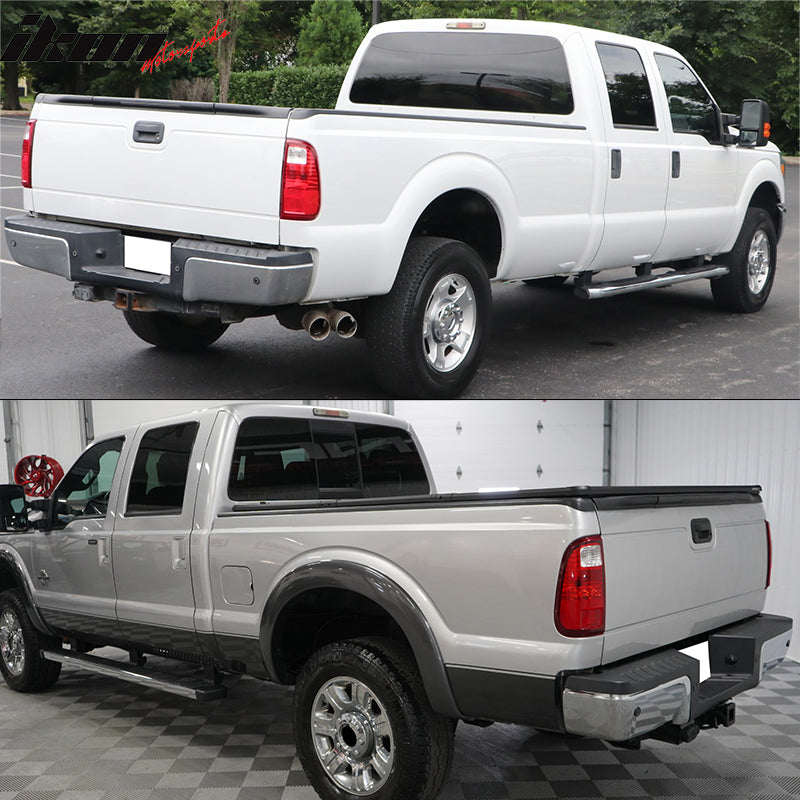 For 08-16 F250 F350 F450 Super Duty Tailgate Molding Cap Protector Spoiler Cover