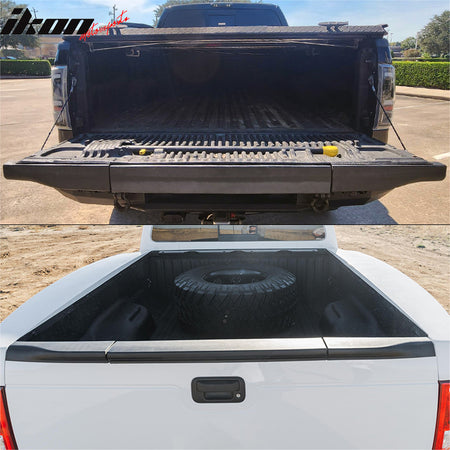 For 08-16 F250 F350 F450 Super Duty Tailgate Molding Cap Protector Spoiler Cover