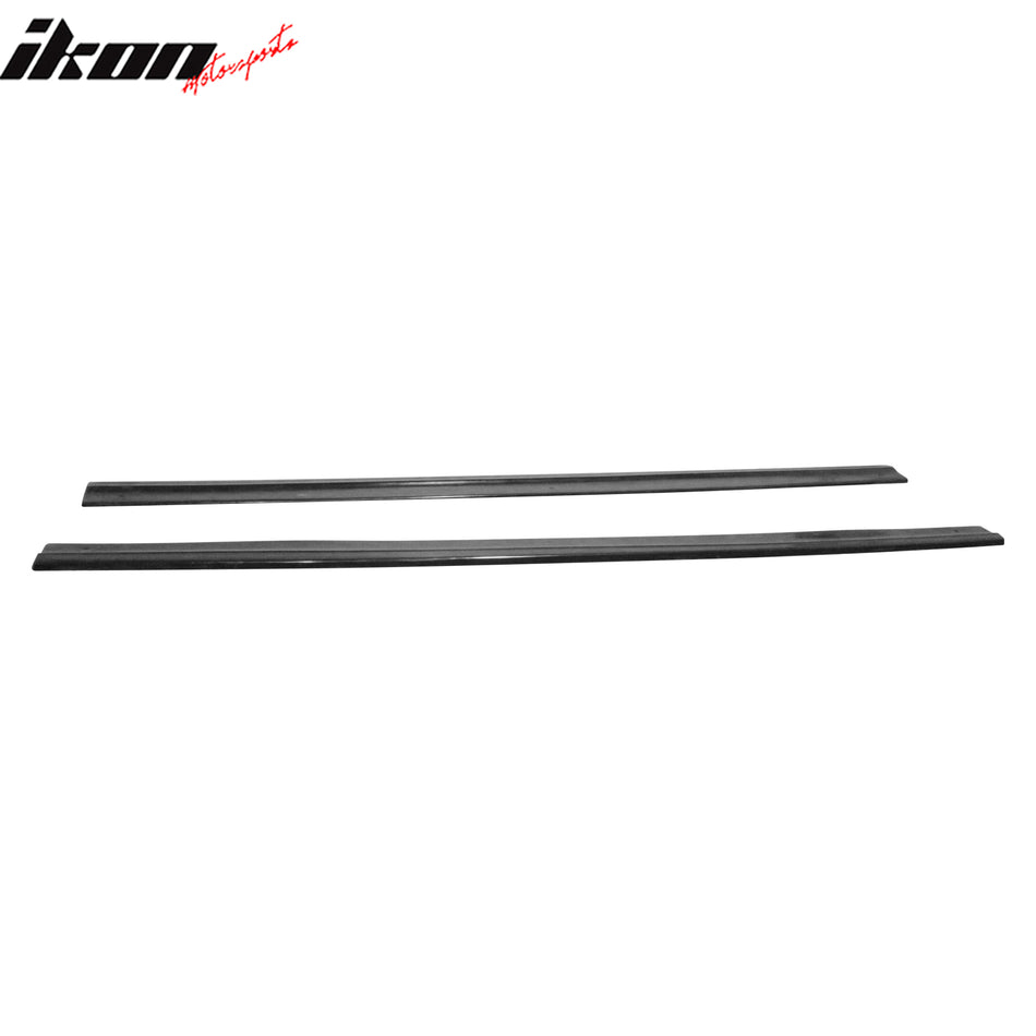 2008-2017 Audi A5 S5 Unpainted Black Side Skirts Rocker Pannels PU