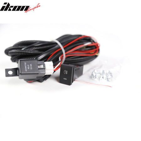 Fits 09-10 Toyota Corolla Clear Silver Bezel Fog Light Left Right