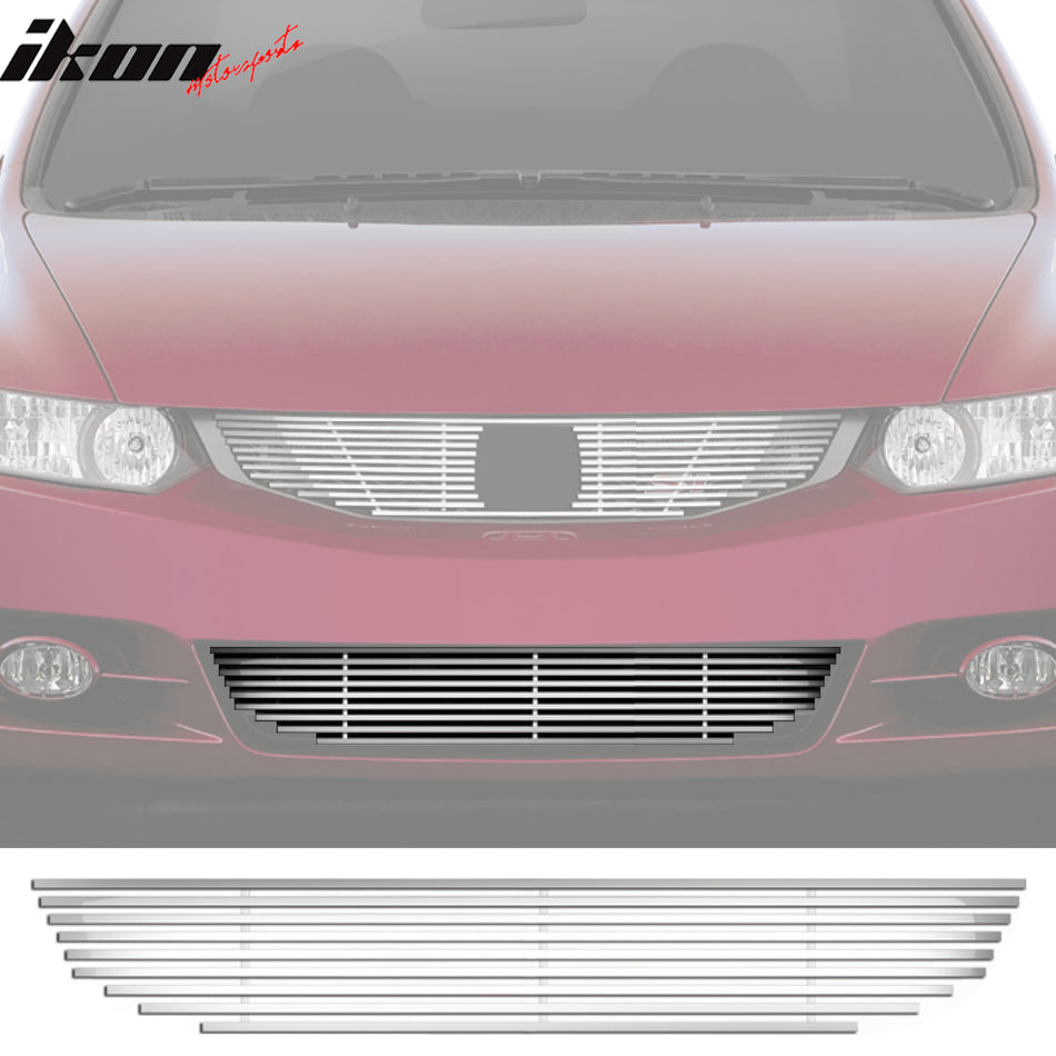 2009-2011 Honda Civic Coupe Billet Style Front Lower Grille Insert