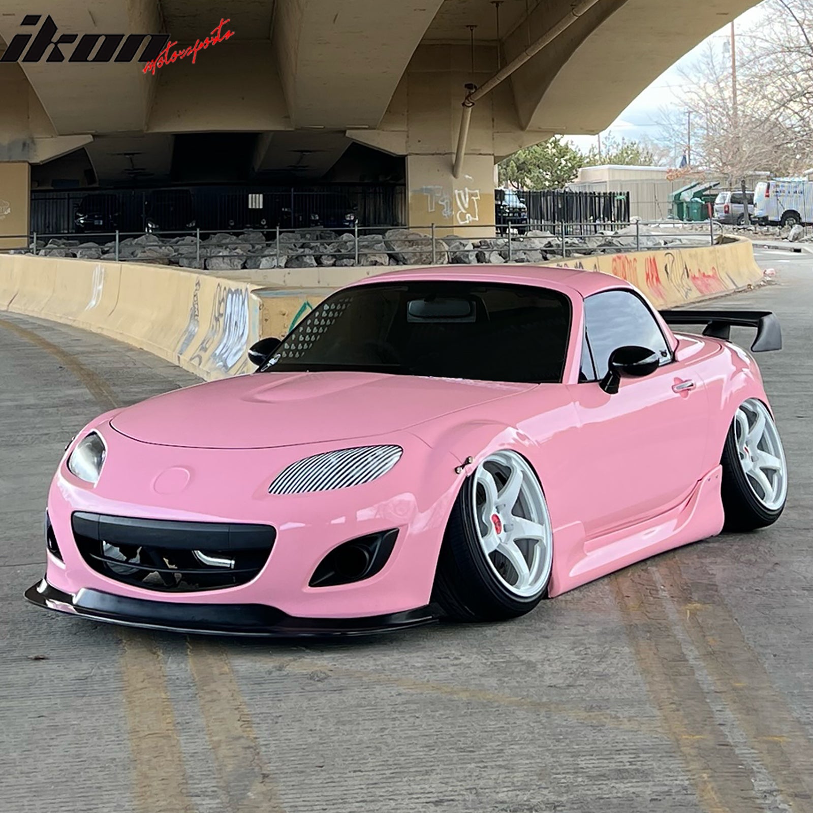 Fits 09-12 Mazda MX-5 Miata PU Front Lip Bumper Guard Protector - MDA Style