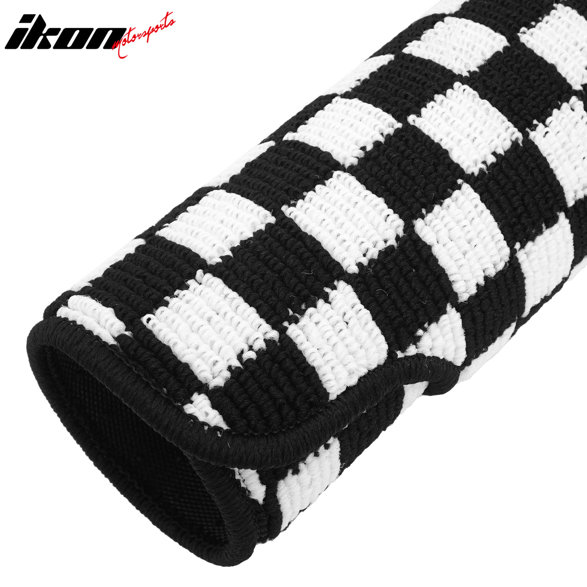 Fits 09-13 Honda Fit Anti-slip Floor Mats Checkered Carpets Black White Plaid