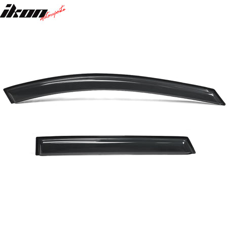 Fits 09-13 Nissan Rogue 14-15 Rogue Select Window Visors Acrylic 4Pc Set