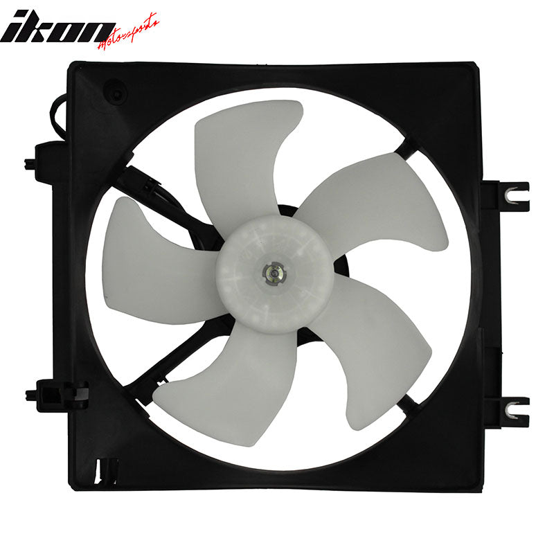 IKON MOTORSPORTS Radiator Cooling Fan Assembly Replacement for 2009-2013 Subaru Forester RH Without Turbo, 2008-2011 Impreza, 73310AG000 SU3115119 Automotive Single Engine Fans, Black