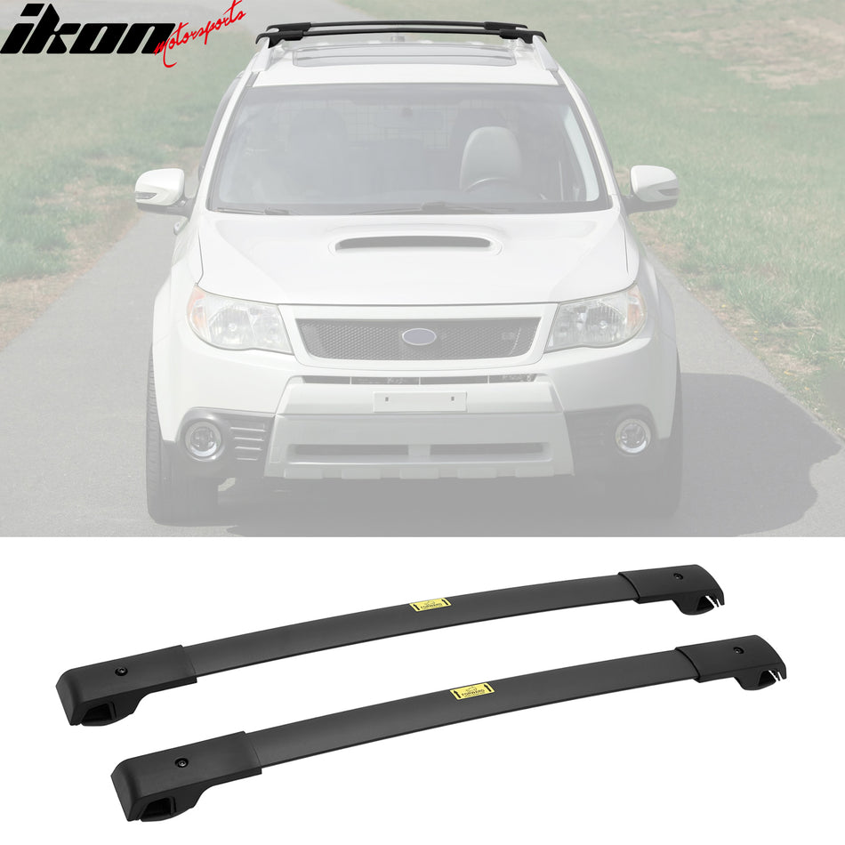 2009-2013 Subaru Forester OE Style Top Roof Rack Cross Bars Aluminum