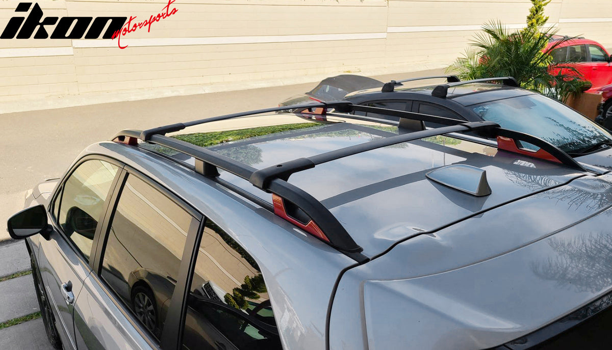 Fits 09-23 Subaru Forester OE Roof Rack Rail Luggage Carrier Cross Bars Aluminum